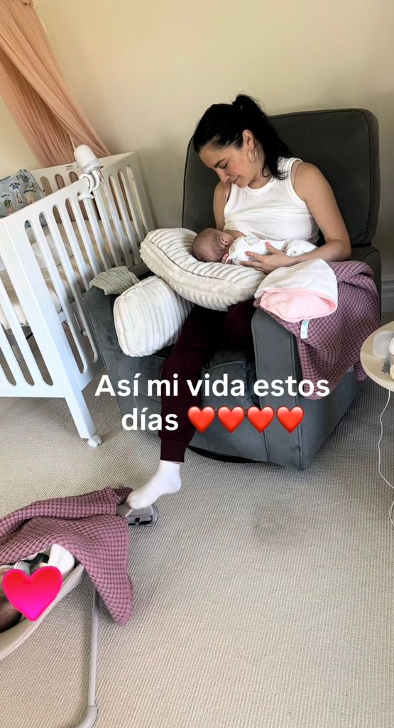 Martha Higareda ha contado cómo han sido sus días como mamá y ha revelado que el proceso de lactancia ha sido complejo, debido al tema de salud que sufrió tras el parto. 