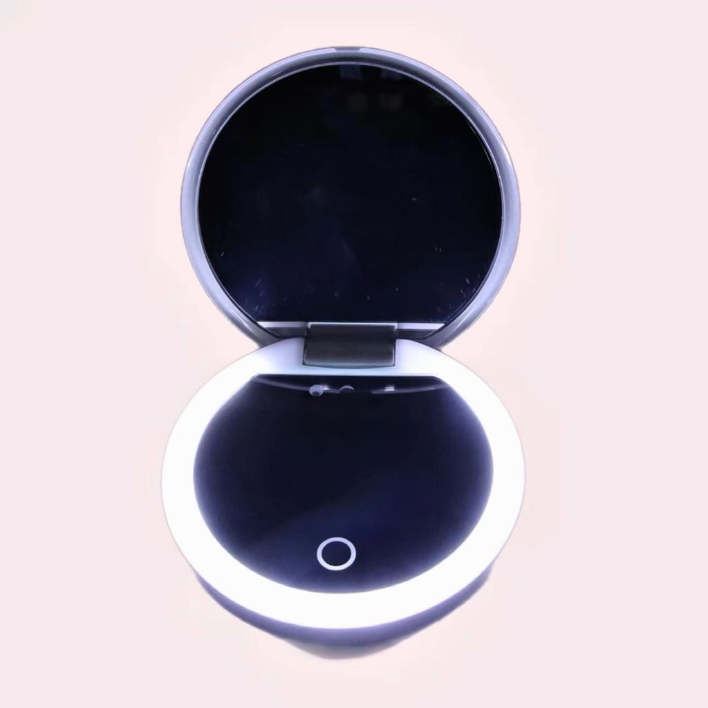 Espejo de Maquillaje de Viaje con Luz LED con Cámara UV