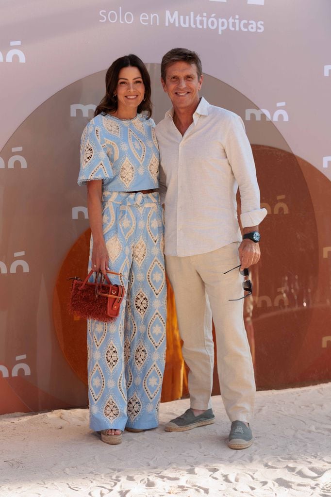 Manuel Díaz 'El Cordobés' con su mujer, Virginia Troconis