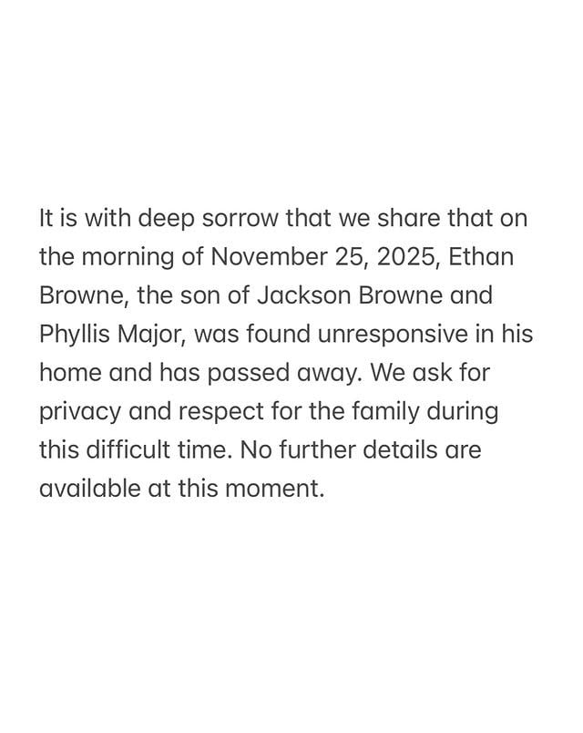 El comunicado que emitió el padre