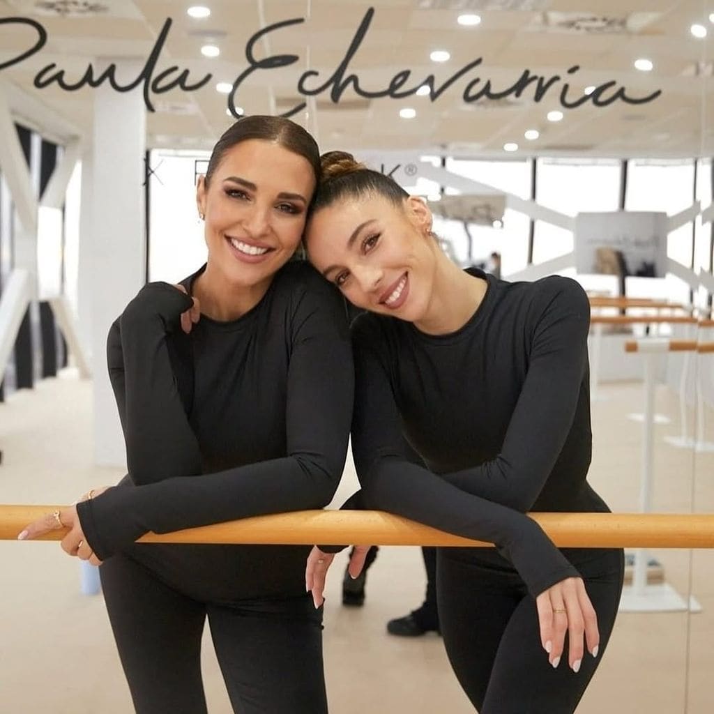 Yasmina Sancayo y Paula Echevarría en la presentación de la línea de ropa deportiva de la actriz para Primark en 2024