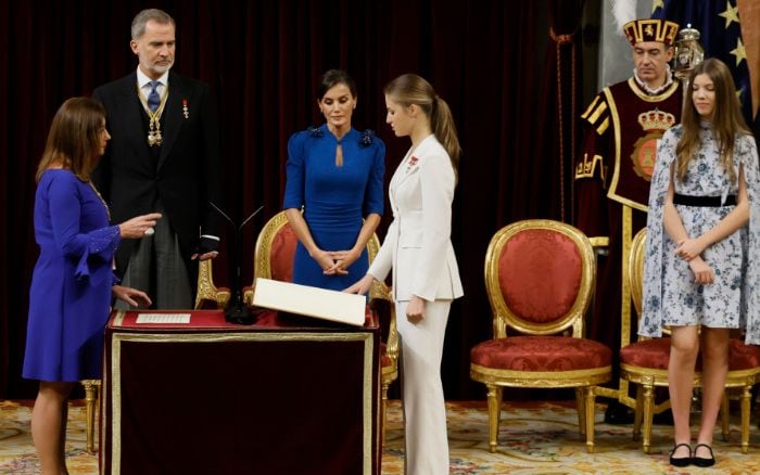 Jura de las Constitución de la princesa Leonor