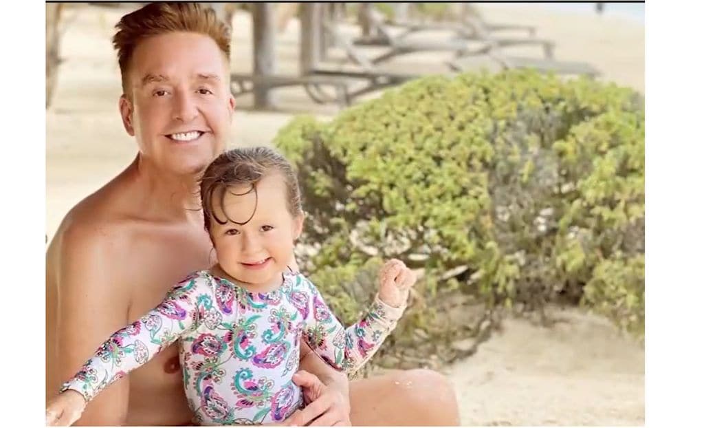 Daniel Bisogno y su hija Michaela