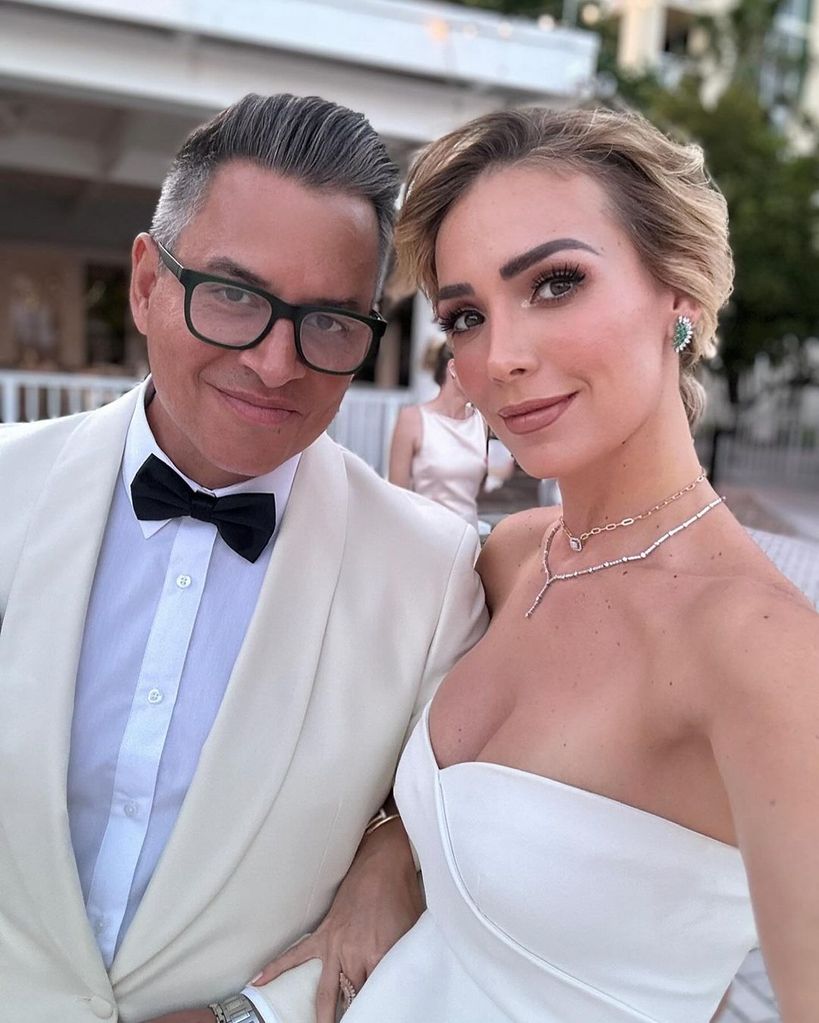 Daniel Sarcos y Alessandra Villegas