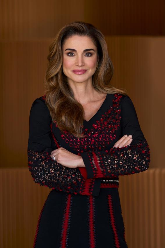 Reina Rania, esposa del rey Abdalá