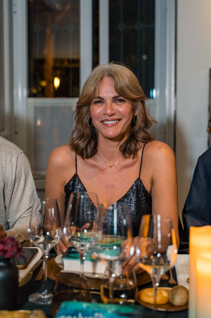Fabiola Martínez en la presentación de la novela de Rafa Tarradas Bultó