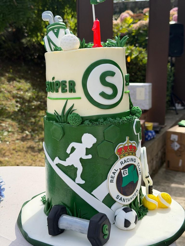 Los detalles de la tarta de Seve