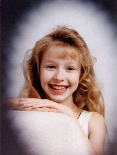 Christina Aguilera, de niña