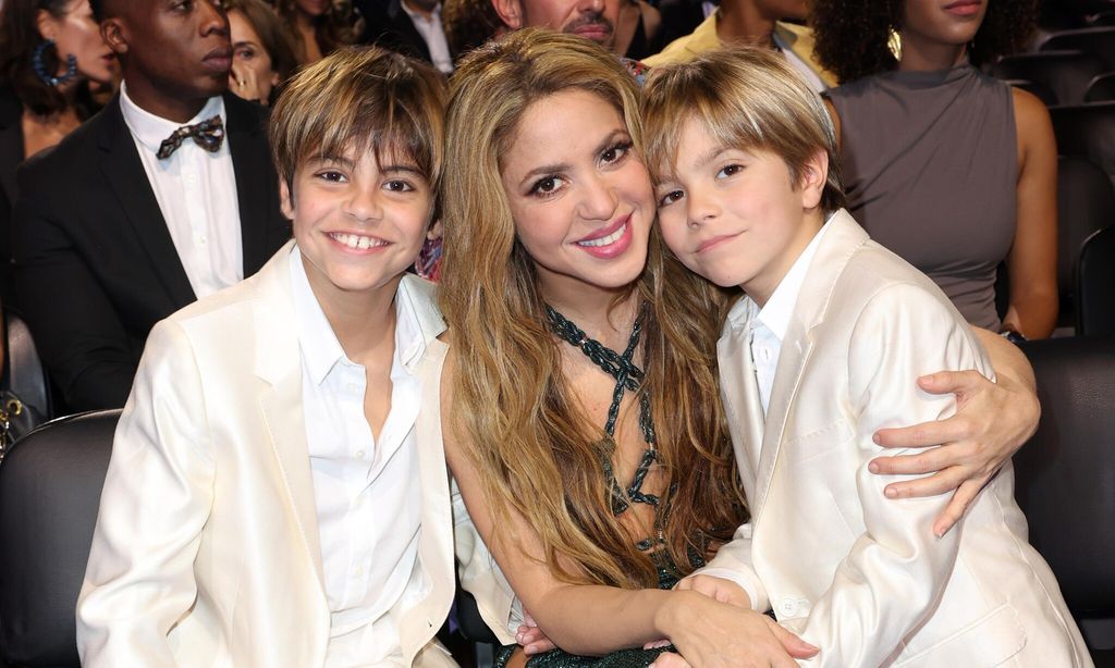 Shakira y sus hijos