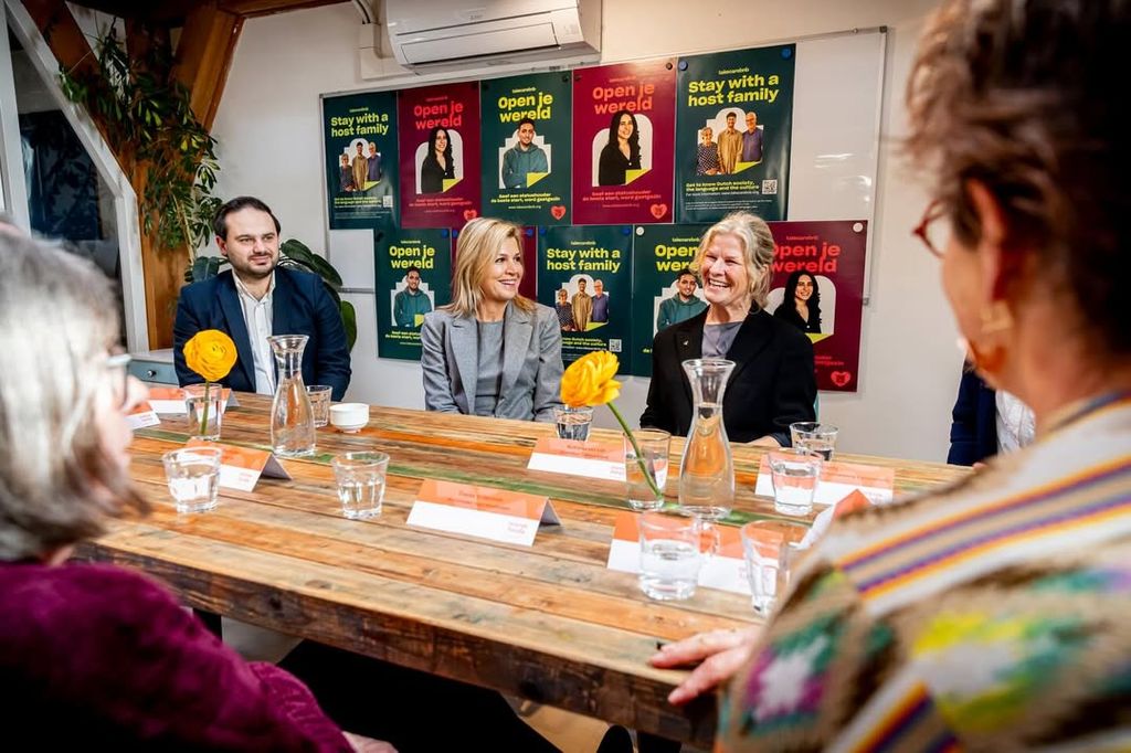 La Reina ha hecho reír a todos los presentes en el evento