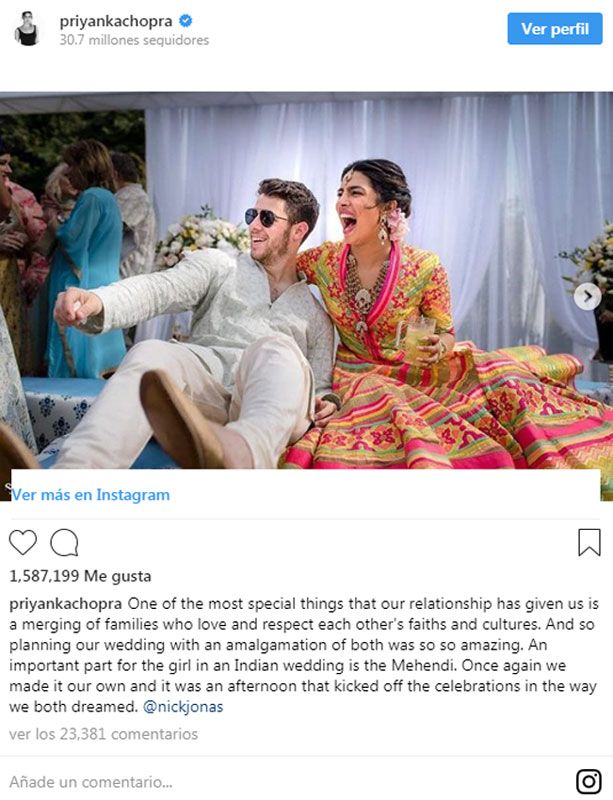 Priyanka Chopra y Nick Jonas