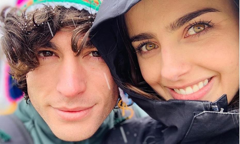 Michelle Renaud y Danilo Carrera