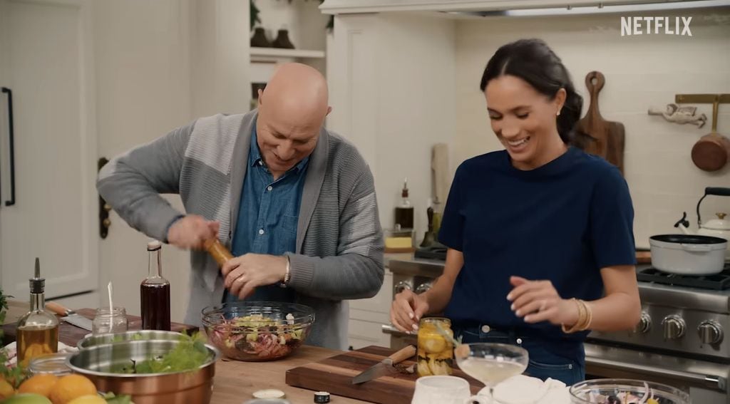 Meghan Markle en el especial de navidad 'With Love, Meghan: Holiday Celebration', 2025, en Netflix.