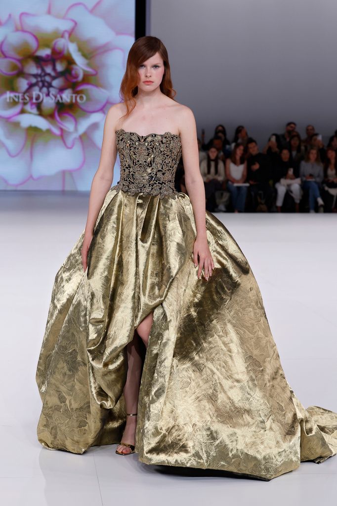 Ines di Santo en Barcelona Bridal Fashion Week