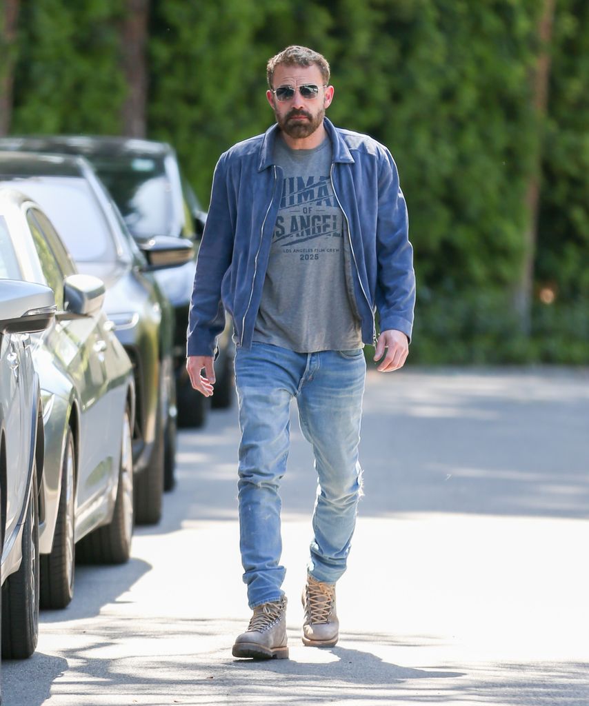 LOS ANGELES, CA - APRIL 06: Ben Affleck is seen on April 06, 2025 in Los Angeles, California.  (Photo by Bellocqimages/Bauer-Griffin/GC Images)
