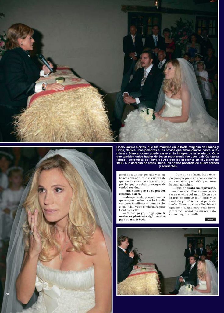 Blanca Cuesta boda HOLA PLUS