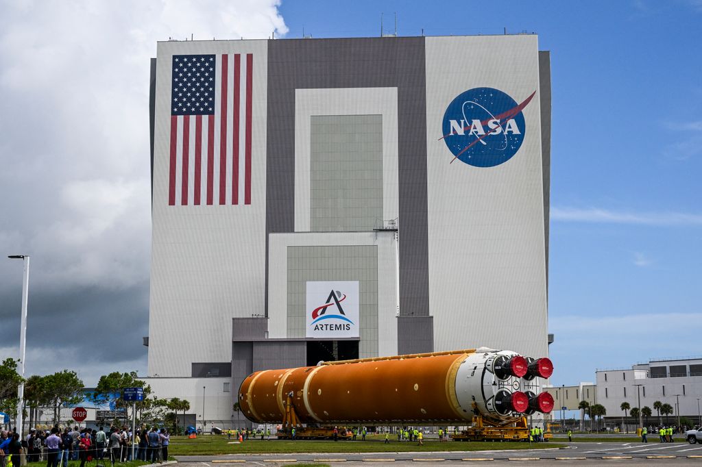 El cohete SLS, el más potente jamás construido por la NASA, será el encargado de impulsar a la misión Artemis II rumbo a la Luna