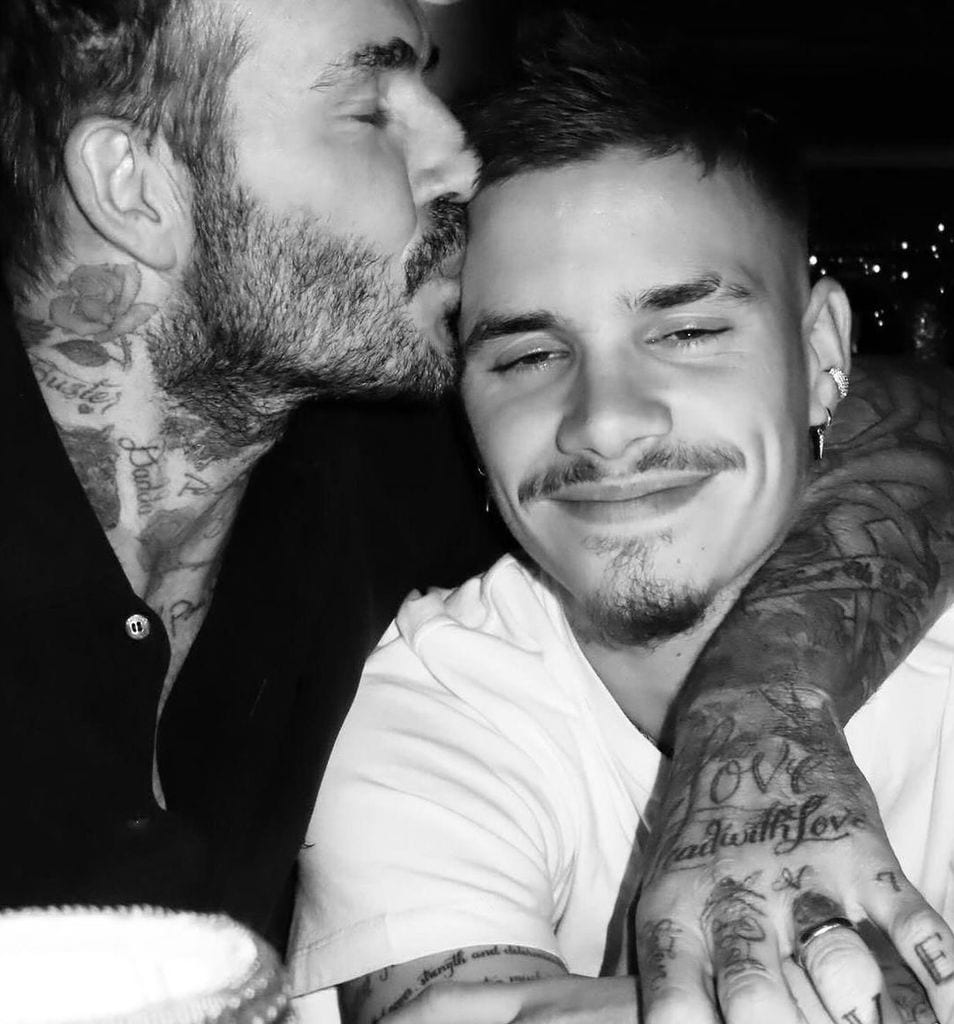  El desgarrador mensaje de David Beckham a su hijo Brooklyn en el Día del Padre: “Te amo”