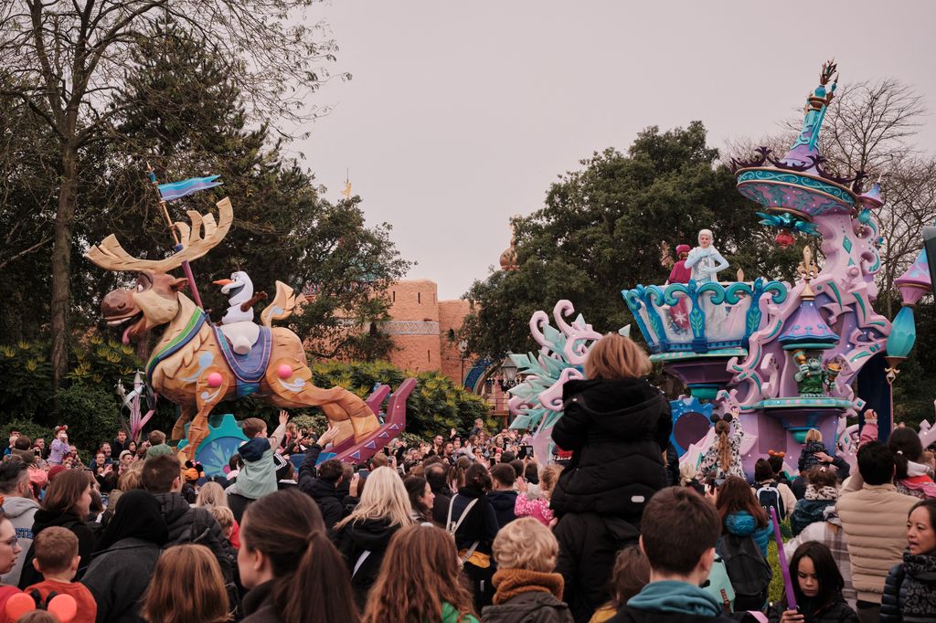 El universo Frozen en Disneyland Paris