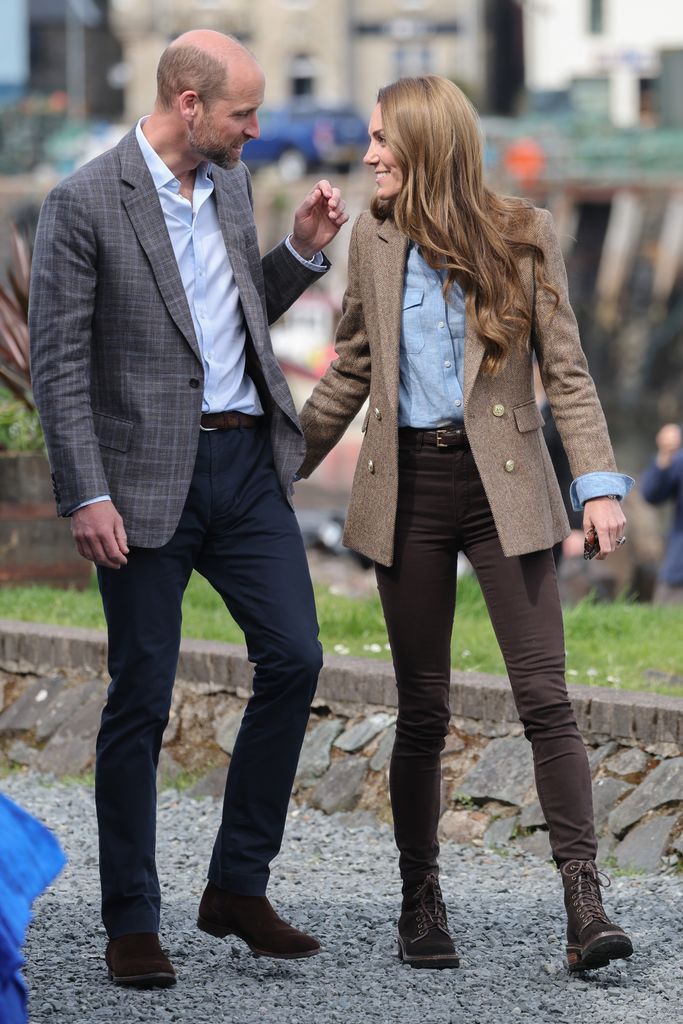 El príncipe Kate y William están en medio de una visita a las Islas Hébridas, un archipiélago ubicado en Escocia.
