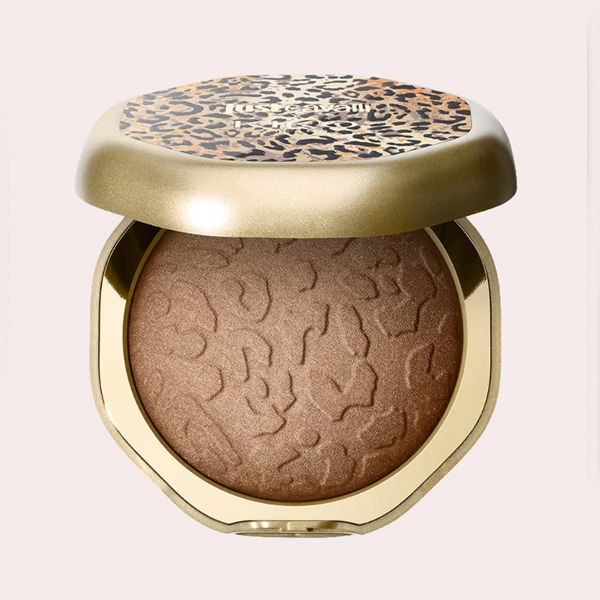 Maxipolvos bronceadores cocidos Just Cavalli X Kiko Milano Party Glam Lumi-Bronzer 03 Cocoa Roar