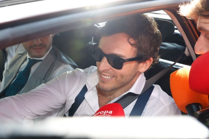 Íñigo Onieva llegando al Palacio de El Rincón