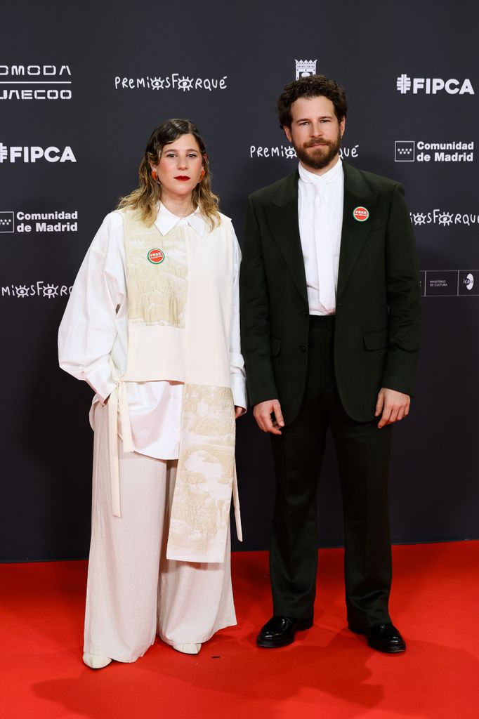 MADRID, SPAIN - DECEMBER 13: Angela Cervantes and Alvaro Cervantes attend the Jose MarÃ­a Forque Awards at Palacio Municipal de Congresos de Madrid on December 13, 2025 in Madrid, Spain. (Photo by Pablo Cuadra/Getty Images)