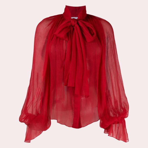 blusa roja
