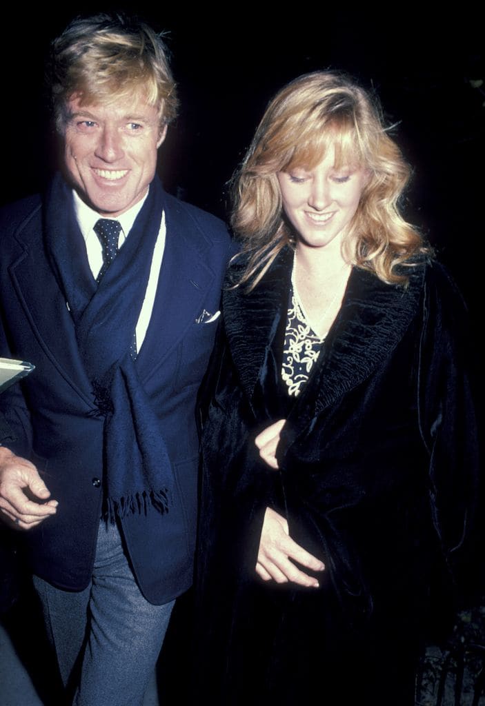 Robert Redford y su hija Shauna