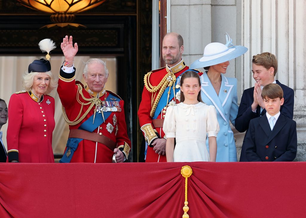 Los Reyes y los príncipes de Gales 