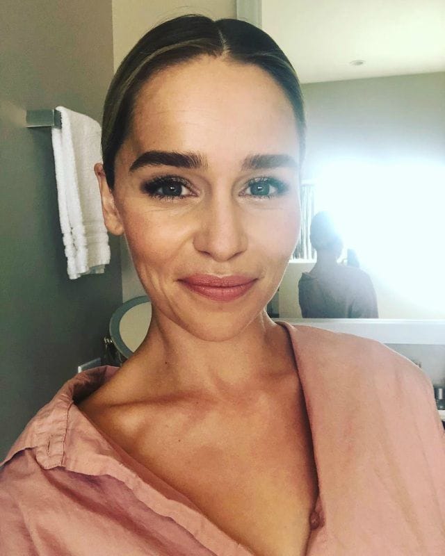 Selfie de Emilia Clark