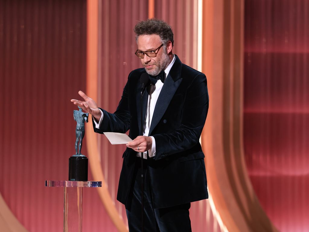 Seh Rogen no solo ensalzó el talento de Catherine, sino también su calidad humana