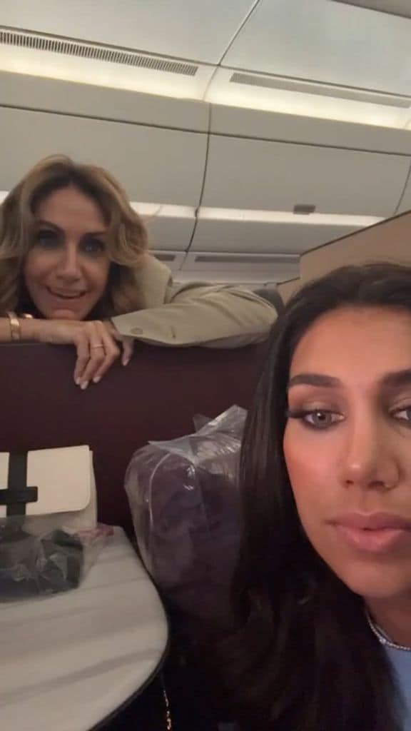 Lili Estefan viajó junto a su hija, Lina Luaces, rumbo a Tailandia