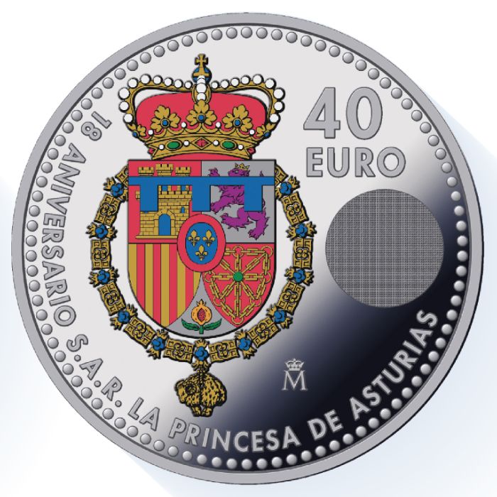 Moneda de la princesa Leonor