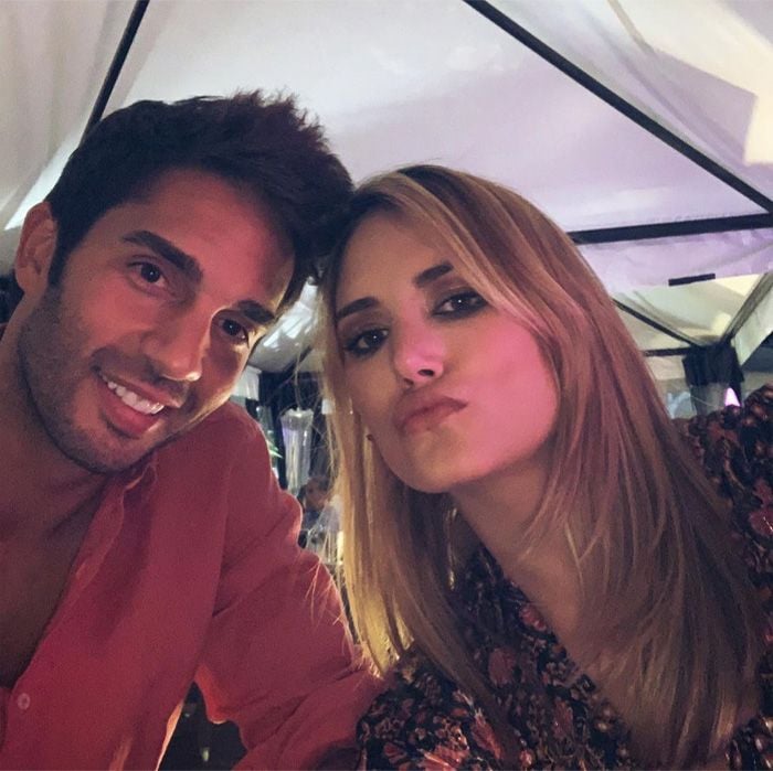 Alba Carrillo con Santi Burgoa