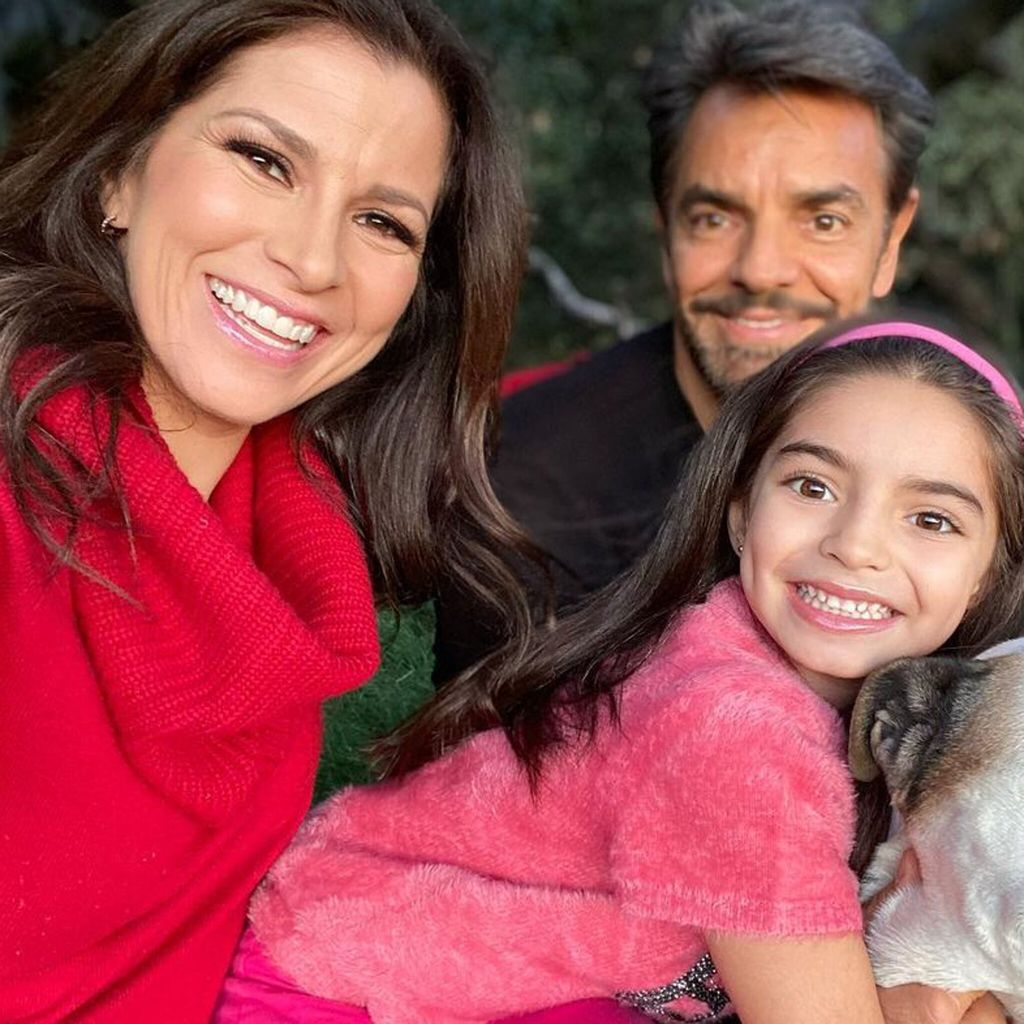 Eugenio Derbez y lessandra Rosaldo