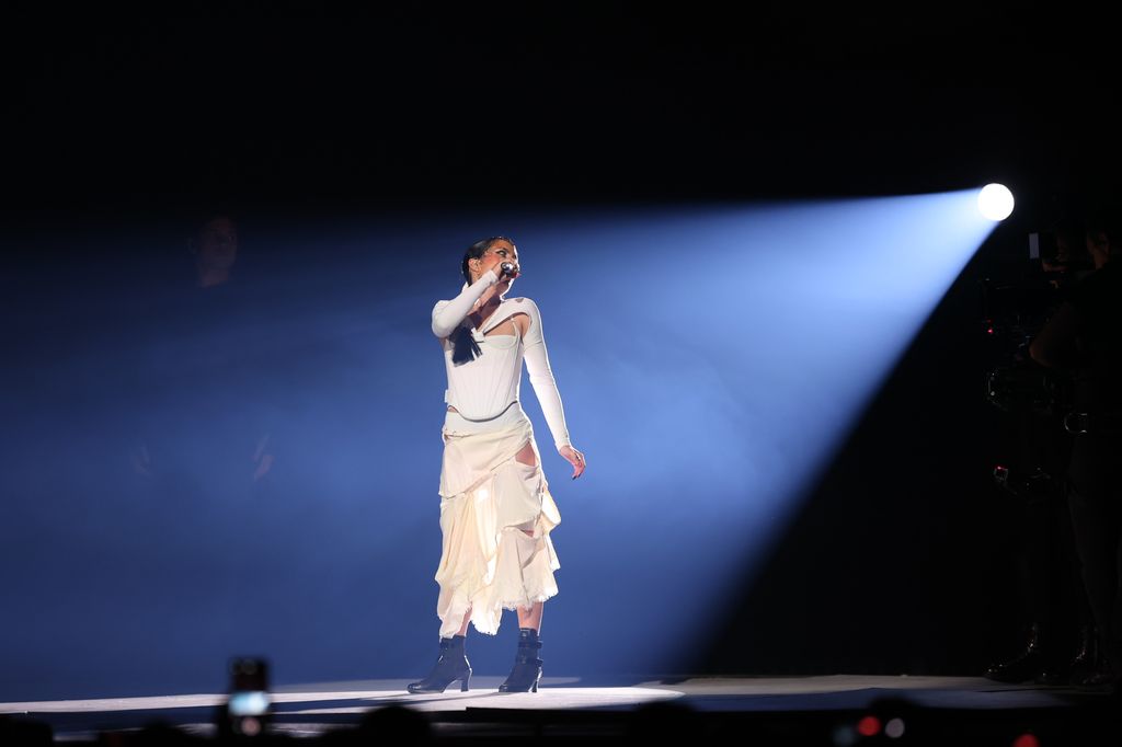 Rosalinda, durante la final