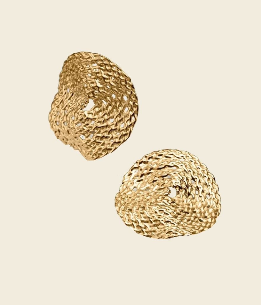 Pendientes dorados de Aristocrazy