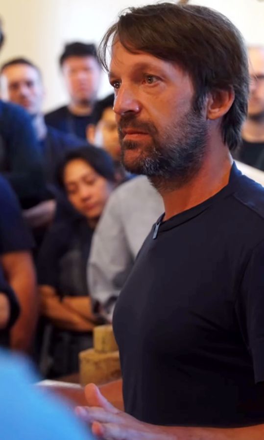 René Redzepi, comunicando su decisión a su plantilla.