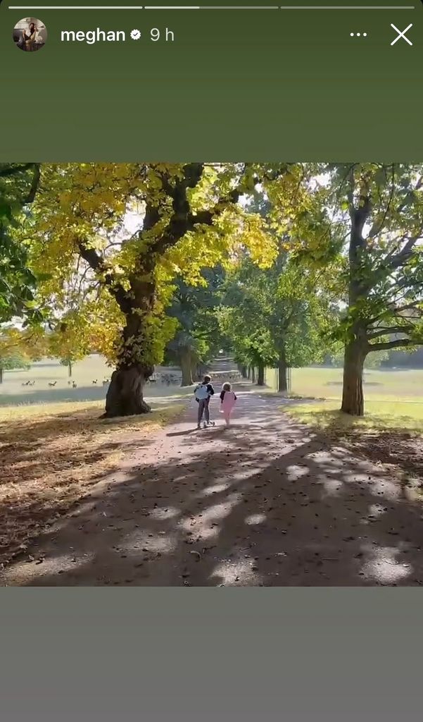 El nuevo video de Meghan Markle, mostrando a Archie y Lilibet en un perfecto día soleado.