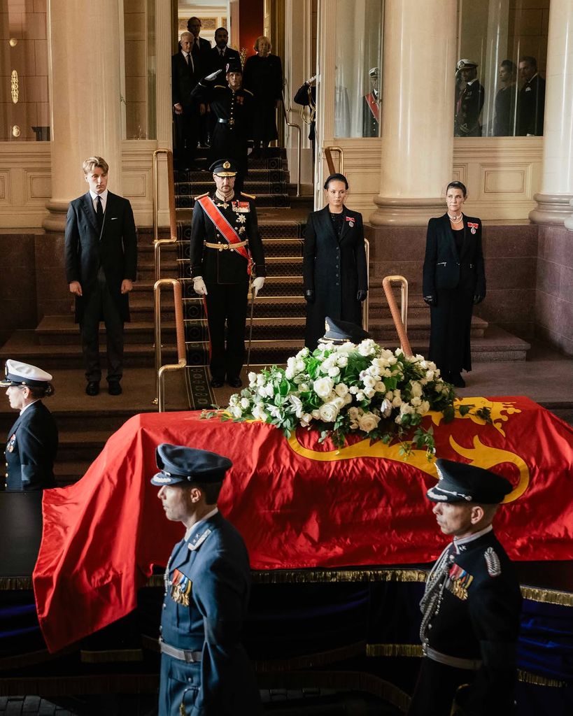 El comienzo del traslado de Harald V