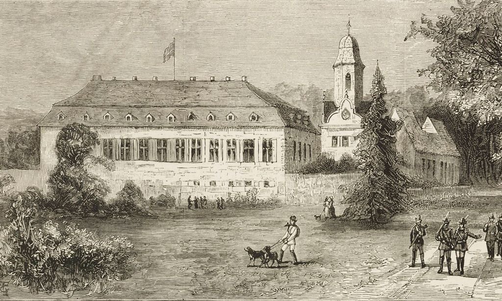 The hunting lodge of the Grand Duke of Hesse