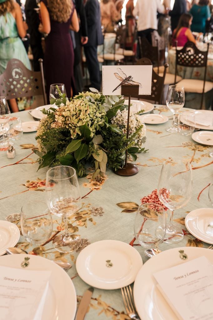 Decoración de bodas de otoño