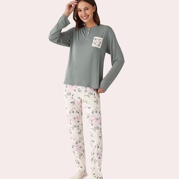 Pijama Manga Larga de Modal Promise