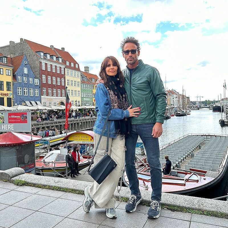 María José Suárez y Álvaro Muñoz Escassi durante su crucero por el Norte de Europa