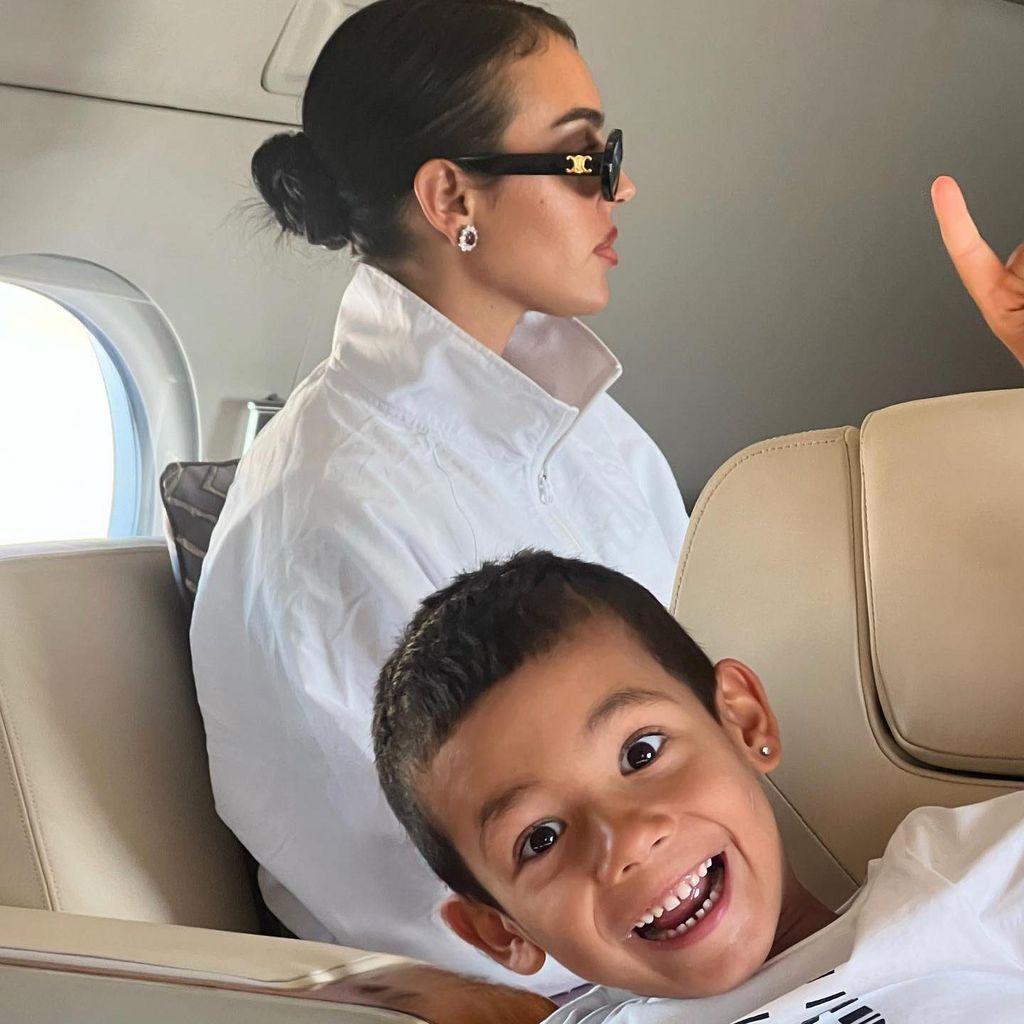 georgina rodr guez y su hijo mateo
