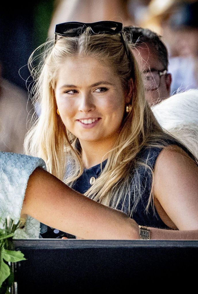 La princesa Amalia de Holanda en el CHIO Rotterdam, 2026.