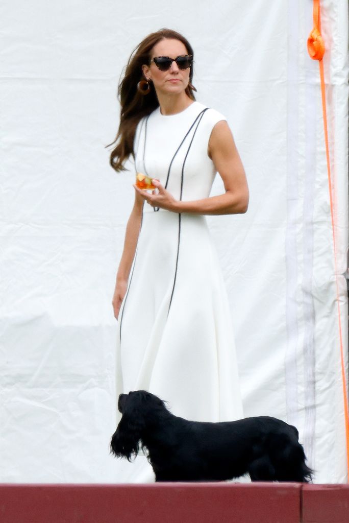 Kate Middleton con su perra 'Orla'