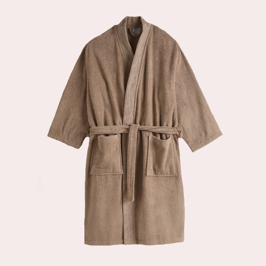 Albornoz algodón 380 gr/m2 Cedar - Beige