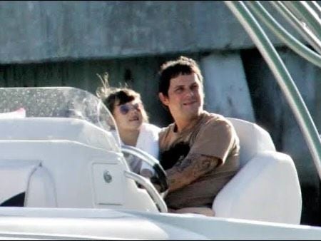Alejandro Sanz y su hija Manuela